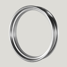 3&frac34;&quot; x 21&quot; Rolled Edge Carbon Steel Rim